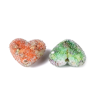 Opaque Acrylic Beads OACR-Q201-06-1