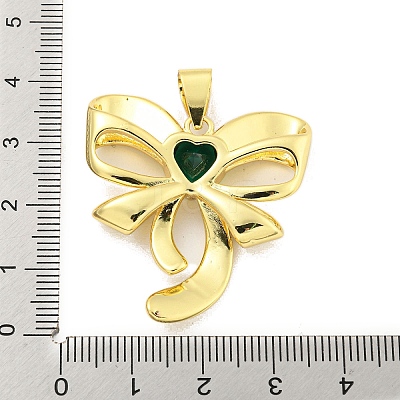 Real 18K Gold Plated Brass Pendant KK-R159-35G-02-1
