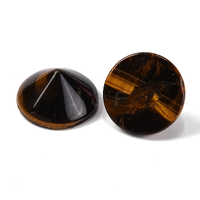 Natural Tiger Eye Cabochons G-Q184-01H-1