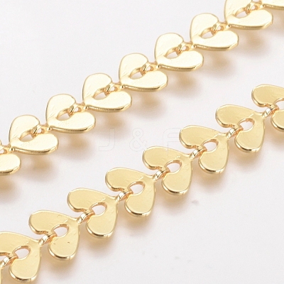 Brass Handmade Cobs Chains CHC-G006-05G-1