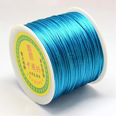 Nylon Satin Rattail Cords NWIR-R025-1.5mm-374-1