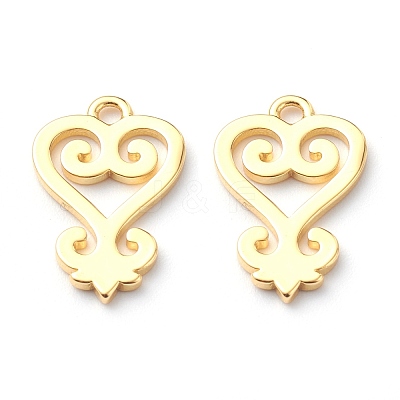 Brass Pendants KK-Z010-10G-1