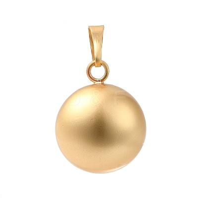 Rack Plating Brass Bell Pendants KK-I682-01A-MG-1
