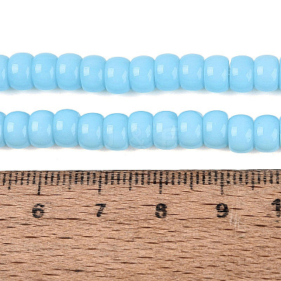 Opaque Glass Beads Strands GLAA-NH0002-B01-C09-1