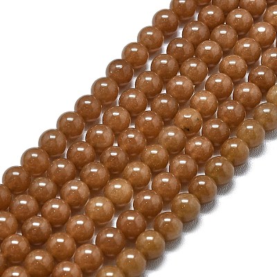 Natural Malaysia Jade Beads Strands G-L645-A01-6mm-29-1