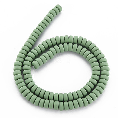 Handmade Polymer Clay Beads Strands CLAY-N008-103-1