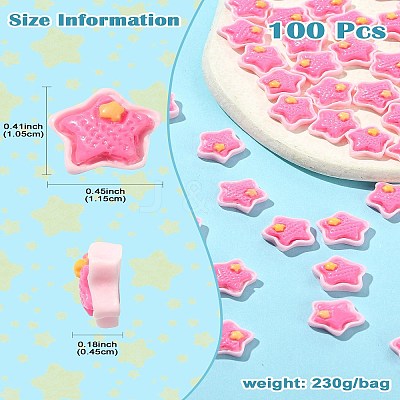 Resin Nail Cabochons AJEW-CJC0009-1-1