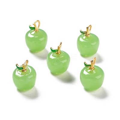 Handmade Lampwork Pendants LAMP-A150-06MG-08-1