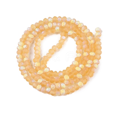 Transparent Glass Beads Strands LS-EGLA-A044-T2mm-MB03-1