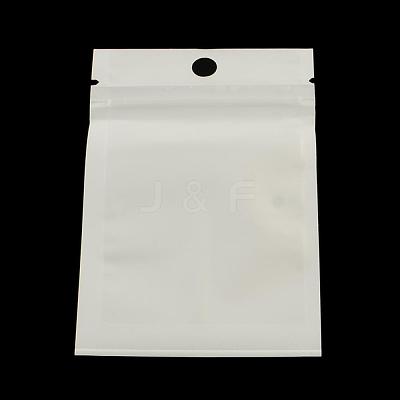 Pearl Film Plastic Resealable Packaging Bags OPP-R002-08-1