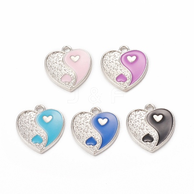 Alloy Enamel Pendants ENAM-G212-05P-1