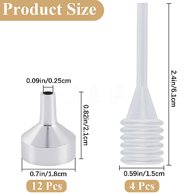 Aluminum Funnels DIY-GF0010-45E-1