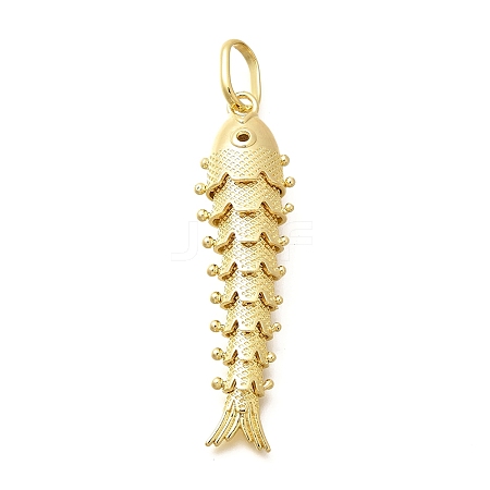 Rack Plating Brass Pendants KK-M309-37A-G-1