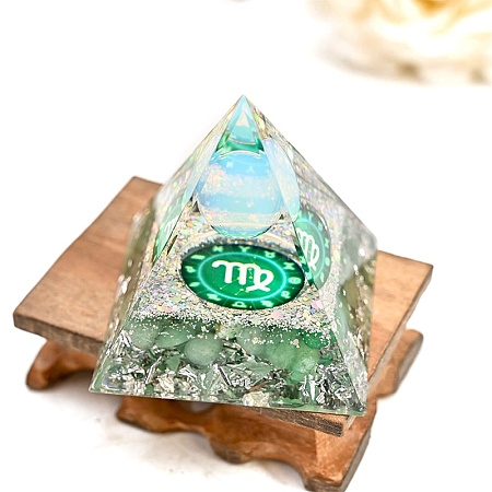 Constellation Orgonite Pyramid Resin Energy Generators PW-WG5E2FD-02-1