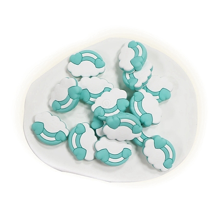 Cloud Food Grade Eco-Friendly Silicone Beads PW-WG31581-08-1