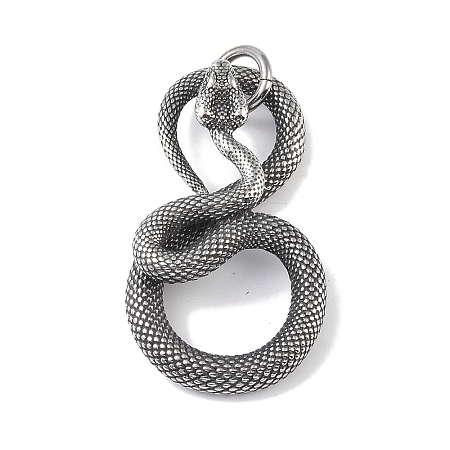 316 Surgical Stainless Steel Pendants X-STAS-E212-25A-AS-1