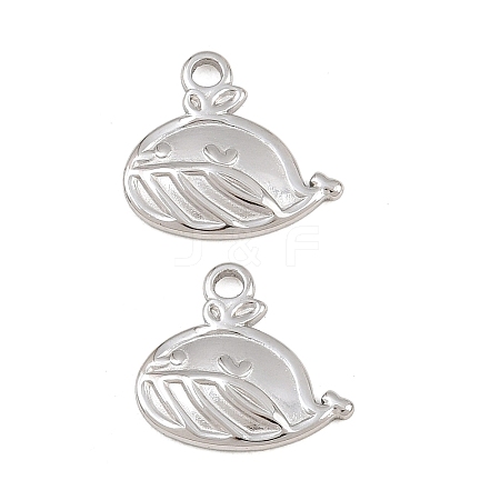 304 Stainless Steel Charms SA-CBA3ECF-17P-1