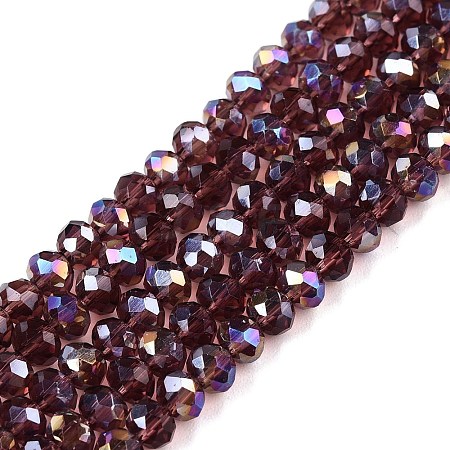 Electroplate Glass Beads Strands LS-EGLA-A044-T3mm-B13-1