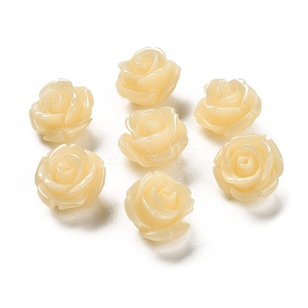 Synthetic Coral Carved Beads CORA-H003-01A-06-1