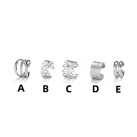 Alloy Cuff Earrings WG776DF-23-1