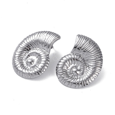 Non-Tarnish 304 Stainless Steel Stud Earrings LS-EJEW-M250-02A-P-1