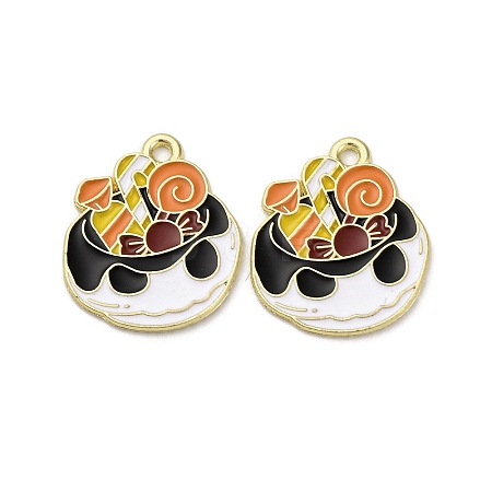 Halloween Alloy Enamel Pendants LS-STAS-I354-01G-J-1
