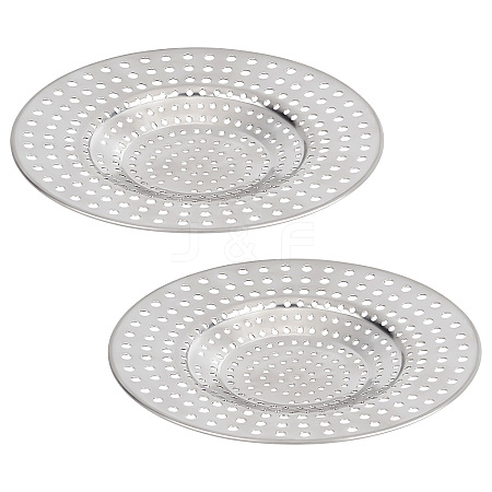 201 Stainless Steel Drain Hair Catchers AJEW-WH0020-45-1