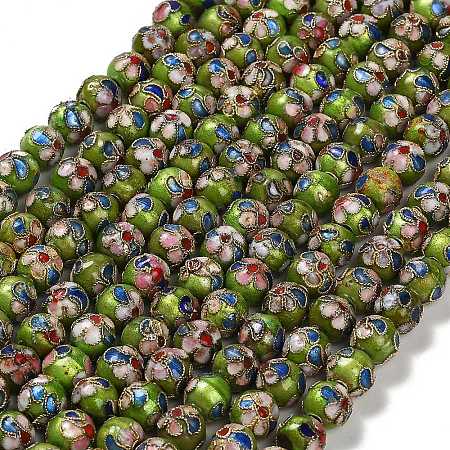 Handmade Cloisonne Beads CLB-O001-M10-03-1