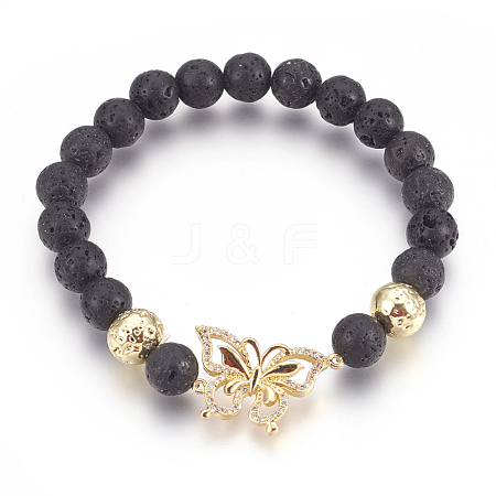 Stretch Bracelets X-BJEW-G601-12G-1