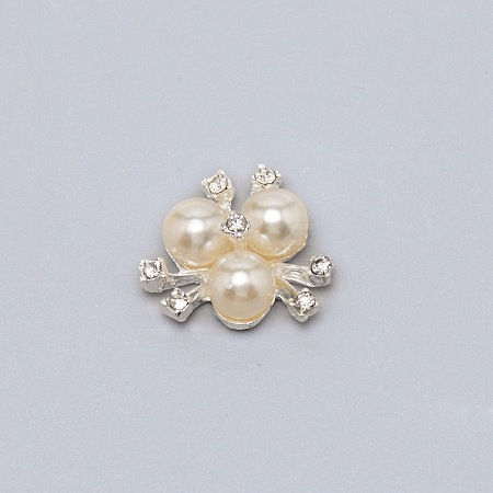 Alloy Cabochons FIND-WH0096-20B-S-1