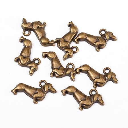 Tibetan Style Alloy Pendants PALLOY-TAC0010-14AB-1