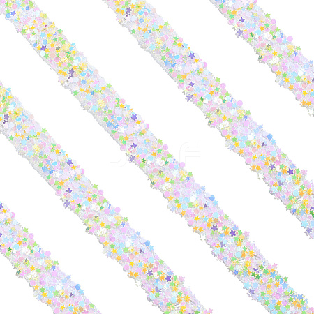 5M Self Adhesive Resin Star Tape DIY-SP0004-56B-1