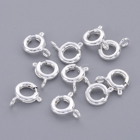 Brass Spring Ring Clasps EC095-S-1