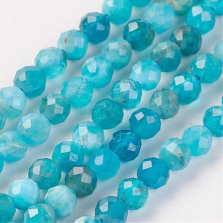 Natural Apatite Bead Strand G-G680-11-1