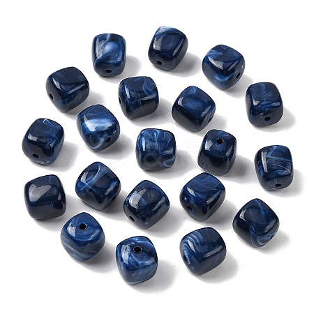Opaque Acrylic Beads X-OACR-D320-01F-1