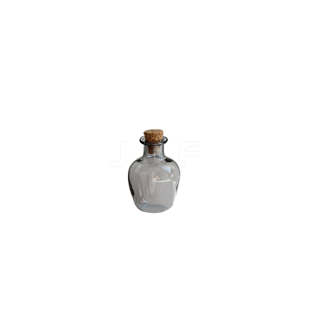 Miniature Glass Empty Wishing Bottles BOTT-PW0006-02D-1