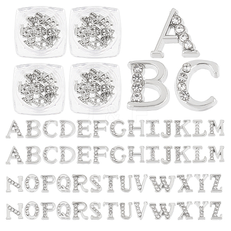 Alloy Rhinestone Cabochons MRMJ-WH0082-67P-1