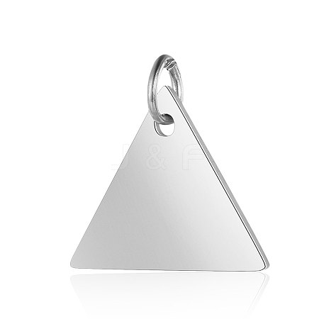 Anti-Tarnish 304 Stainless Steel Stamping Blank Tag Charms STAS-I311-29P-1
