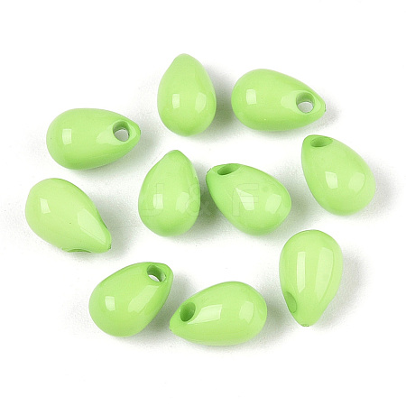 Opaque Acrylic Charms OACR-N146-01-1