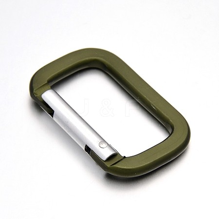 Square Aluminum Rock Climbing Carabiners X-KEYC-O009-05C-1