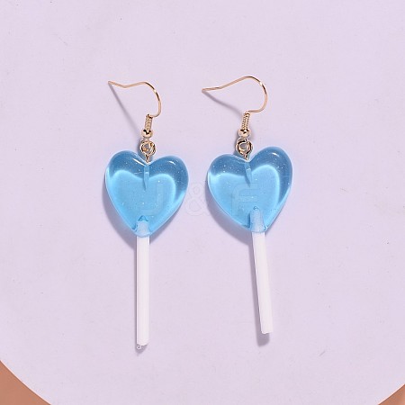 Stainless Steel Plastic Dangle Earrings FS-WG9C83A-03-1