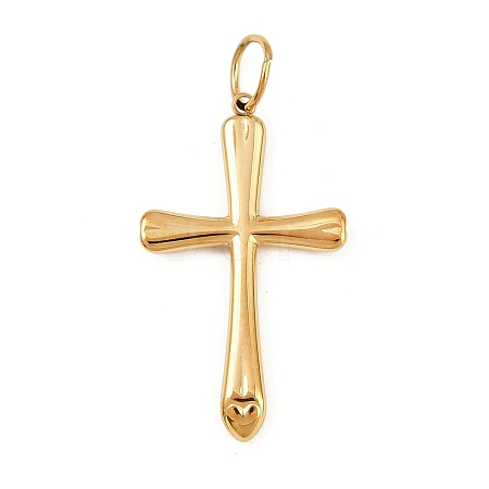 304 Stainless Steel Pendants STAS-K307-06C-G-1