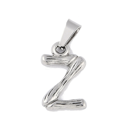 Non-Tarnish 304 Stainless Steel Pendants STAS-F235-01P-Z-1