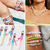 100Pcs 5 Styles Transparent Acrylic Beads TACR-TA0001-54B-8