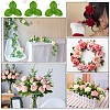 Cloth Artificial Rose Leaf AJEW-WH0270-951A-5