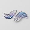 Gradient Color Transparent Resin Pendants LS-RESI-TAC0019-06C-2