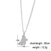 Stainless Steel Cartoon Ghost Necklaces for Men and Women PD8392-4