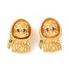 Brass Micro Pave Cubic Zirconia Beads KK-K364-48G-1