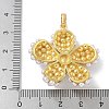 Rack Plating Brass Pendants X-KK-G515-36G-3