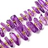 Natural Quartz Crystal Beads Strands G-F800-E-2